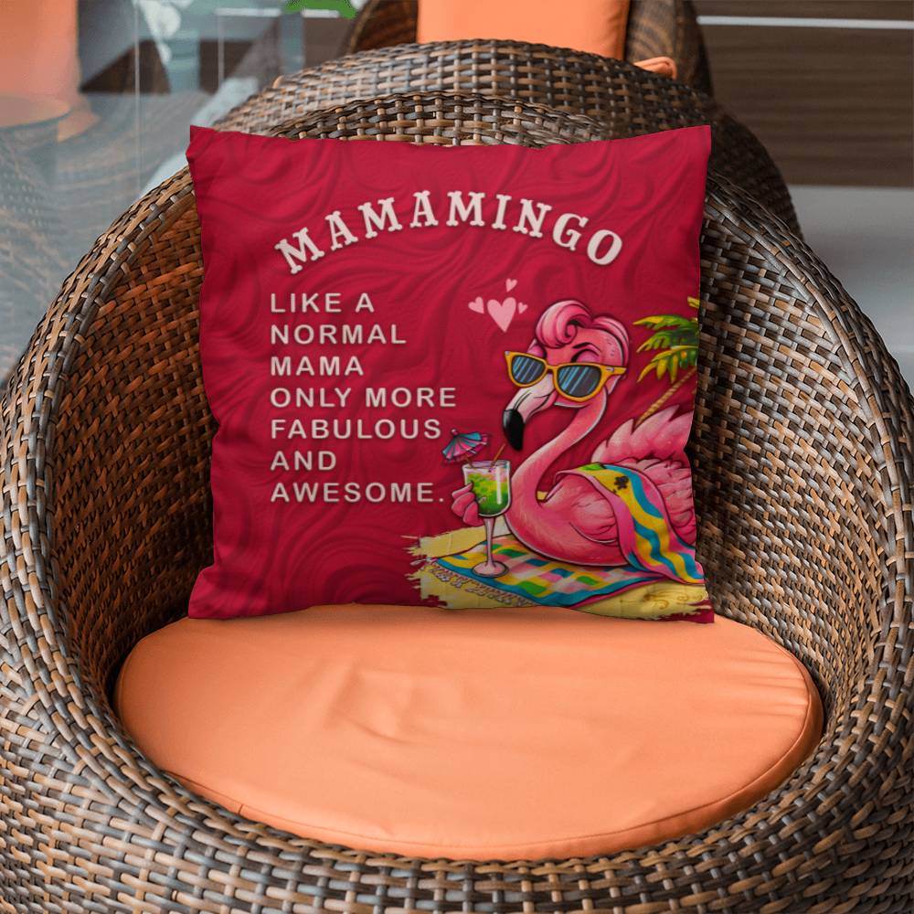 Mamamingo Pillow | Mother's Day Gift | Gift For Mom | Home Decor - Eshaarya