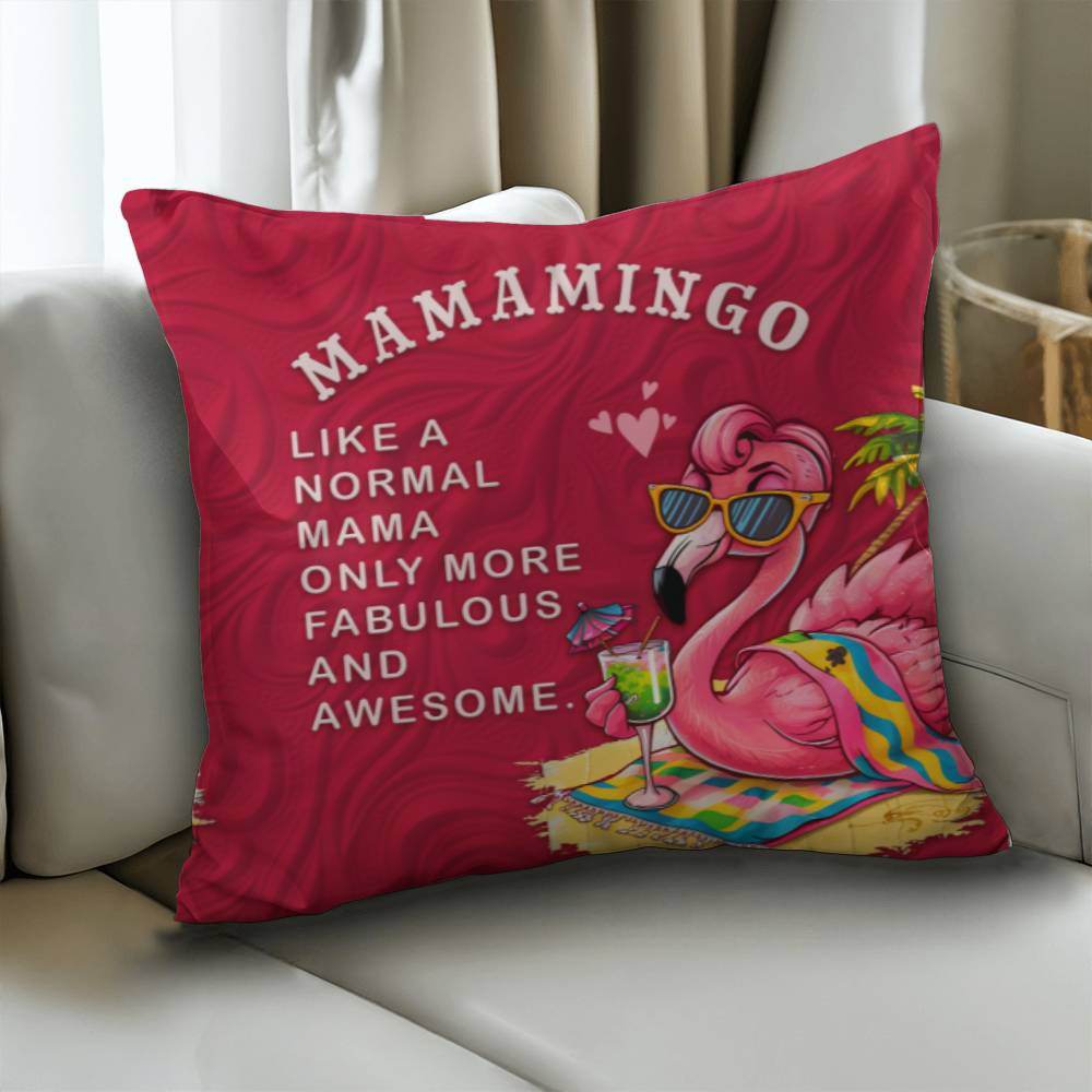 Mamamingo Pillow | Mother's Day Gift | Gift For Mom | Home Decor - Eshaarya