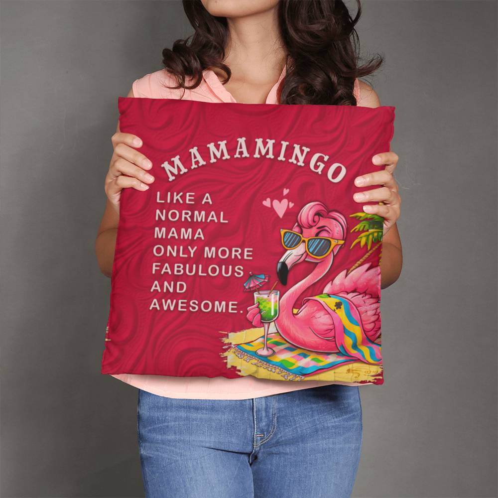 Mamamingo Pillow | Mother's Day Gift | Gift For Mom | Home Decor - Eshaarya