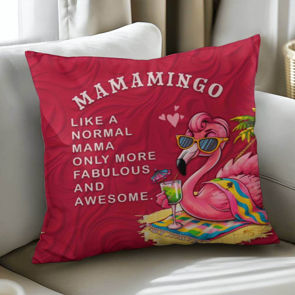 Mamamingo Pillow | Mother's Day Gift | Gift For Mom | Home Decor - Eshaarya