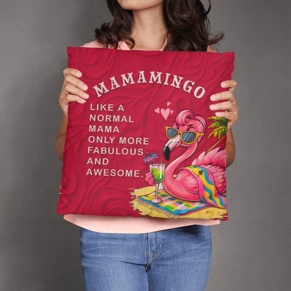 Mamamingo Pillow | Mother's Day Gift | Gift For Mom | Home Decor - Eshaarya