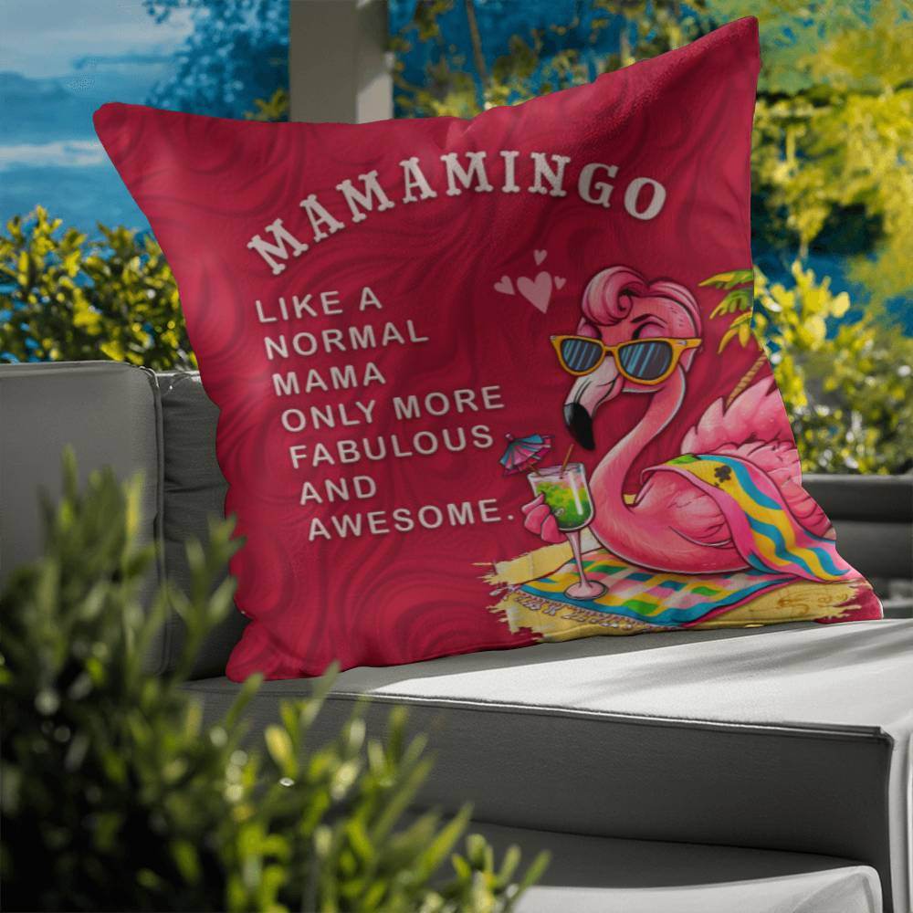 Mamamingo Pillow | Mother's Day Gift | Gift For Mom | Home Decor - Eshaarya