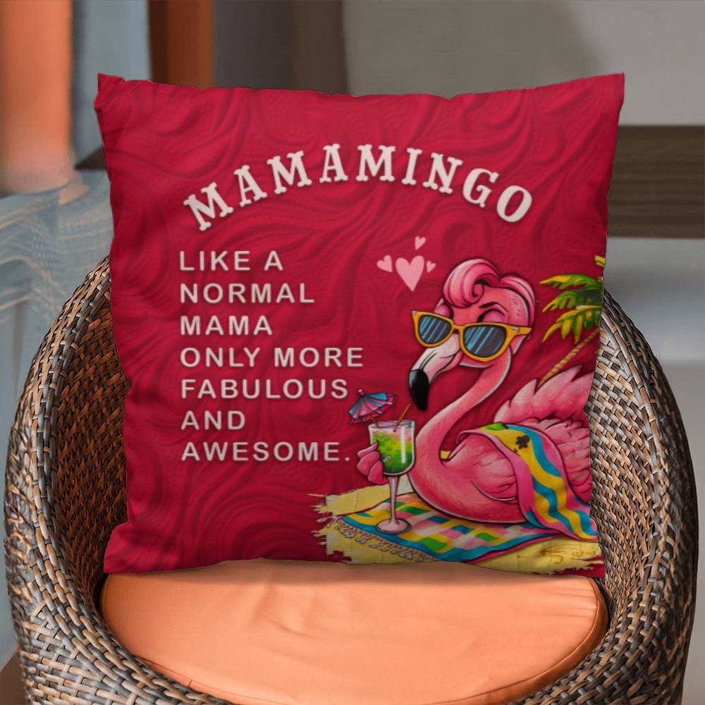 Mamamingo Pillow | Mother's Day Gift | Gift For Mom | Home Decor - Eshaarya