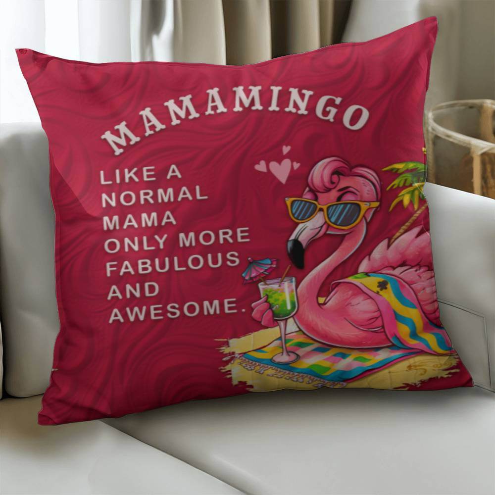 Mamamingo Pillow | Mother's Day Gift | Gift For Mom | Home Decor - Eshaarya