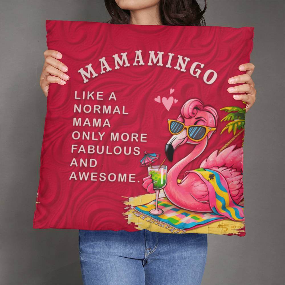 Mamamingo Pillow | Mother's Day Gift | Gift For Mom | Home Decor - Eshaarya