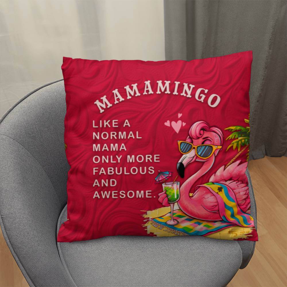 Mamamingo Pillow | Mother's Day Gift | Gift For Mom | Home Decor - Eshaarya