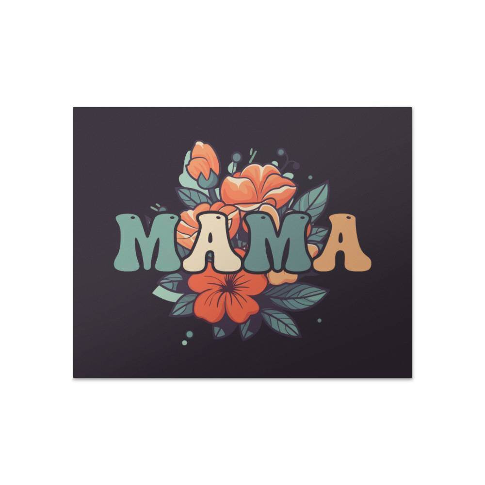 Gift For Mom | Mama Poster | Wall Poster | Minimalist Trendy Printable Wall Art - Eshaarya