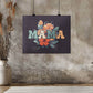 Gift For Mom | Mama Poster | Wall Poster | Minimalist Trendy Printable Wall Art - Eshaarya