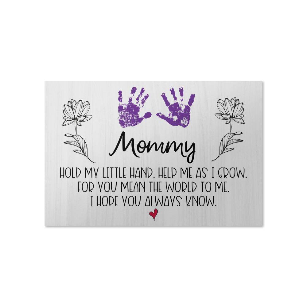 Gift For Mom | Modern Wall Decor for Mom | High Floss Poster - Eshaarya